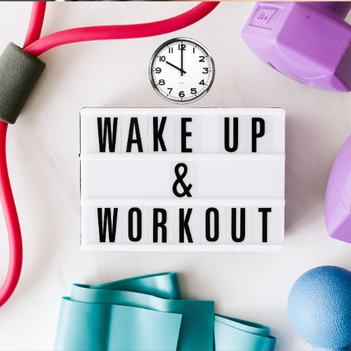 Starting a workout using the 10-minute rule
